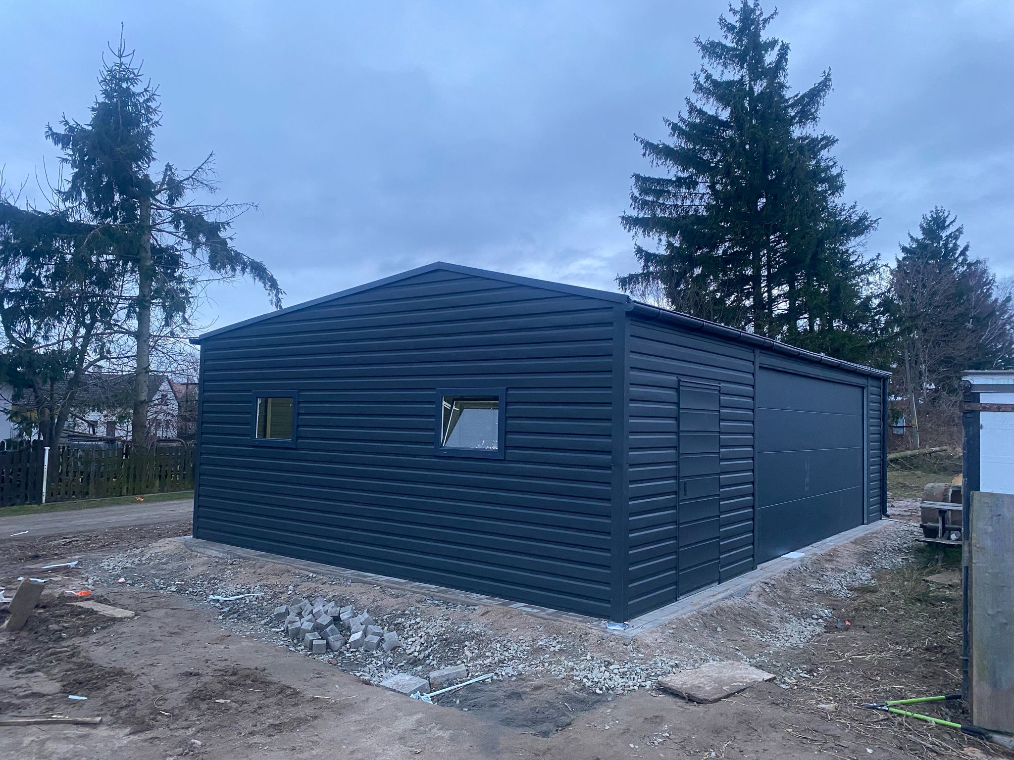 Garaż Premium 9x6 Brama Segmentowa Profil 60x40 NR 107 - obrazek 3