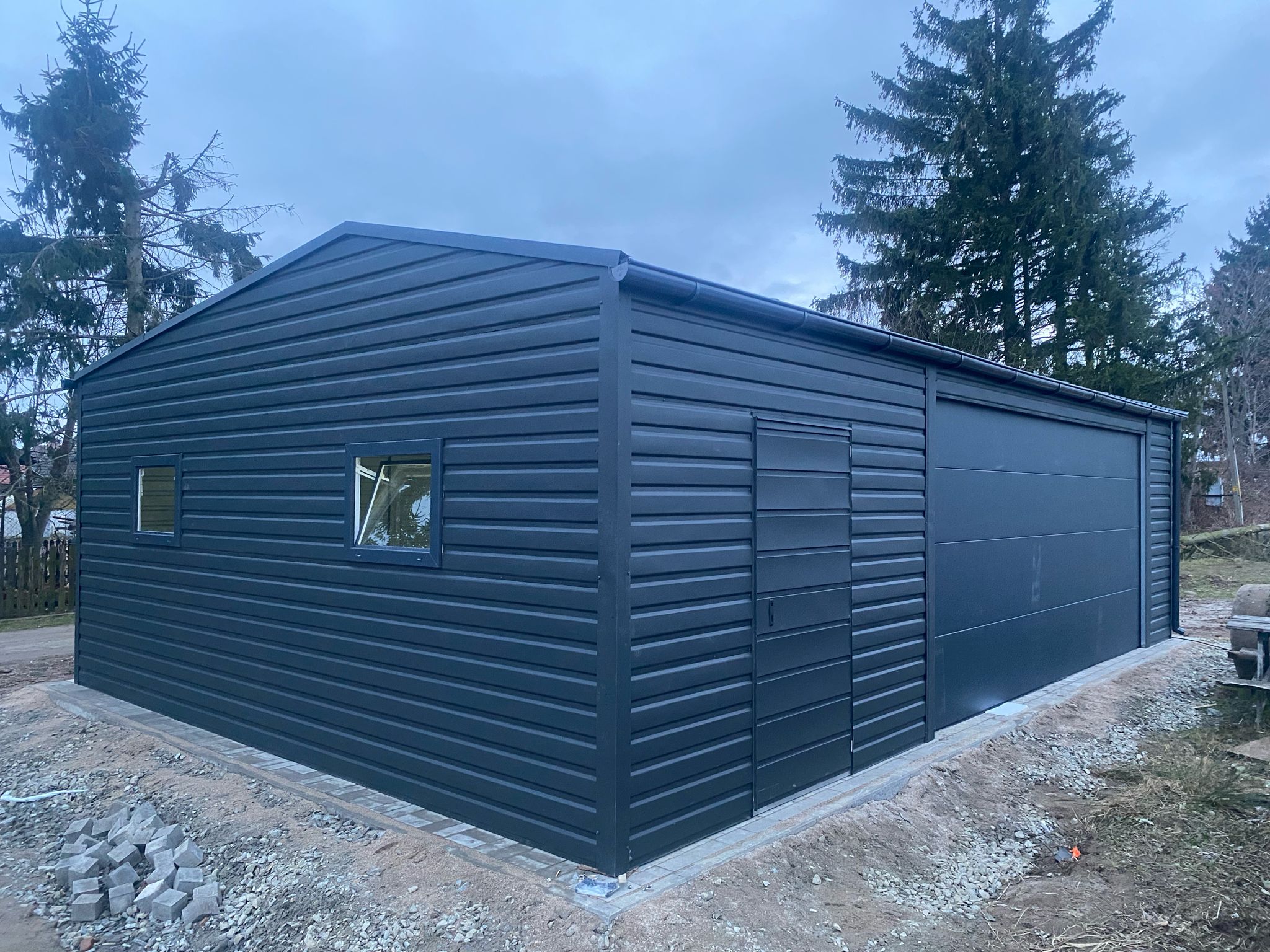 Garaż Premium 9x6 Brama Segmentowa Profil 60x40 NR 107 - obrazek 5